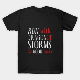 Dragonofstorms running ESO T-Shirt